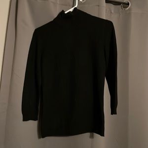 Tori Burch turtle neck sweater with back zipper